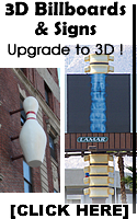 3D Billboard and Building Signs