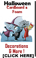 Halloween props and party supplies