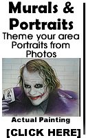 Portraits - Murals- Paintings custom hand painted by artists