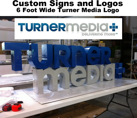 Custom Foam Prop Display Letters, Numbers and logos made to order