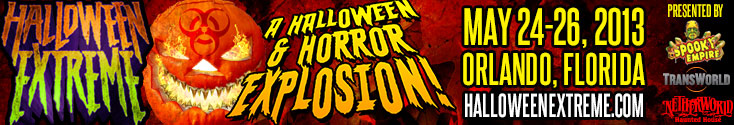 Dino Rentos Studios -Visit us at booth 515 at Halloween Extream Orlando - Halloween Props