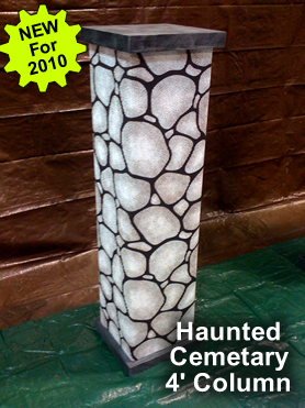 Haunted Cemetery Column