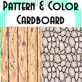 Color and Pattern Cardboard