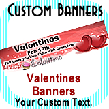 Valentines Banners