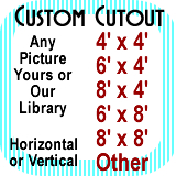 Custom Made Cardboard Cutout