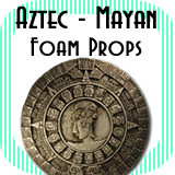 Aztec Mayan Foam Props