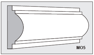 Moldings - Architectural foam shapes