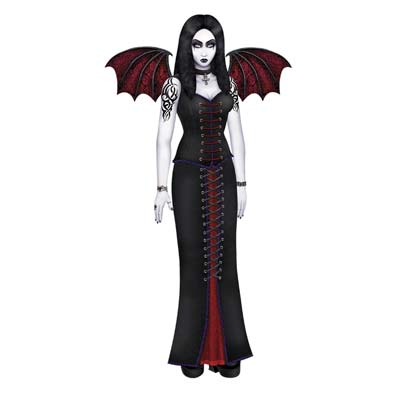 Jointed Goth Beauty 6' Jointed Goth Beauty 6'