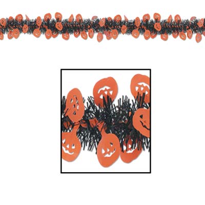 FR Metallic Pumpkin Garland 12' FR Metallic Pumpkin Garland 12'
