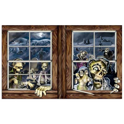 Zombie Attack Insta•View 3' 2" x 5' 2" Zombie Attack Insta•View 3' 2" x 5' 2"