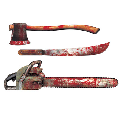 Bloody Weapon Cutouts 25"-31" Bloody Weapon Cutouts 25"-31"
