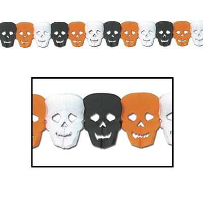 Skull Garland 5½" x 12' Skull Garland 5½" x 12'