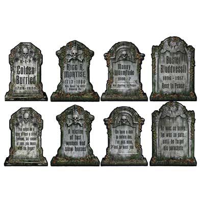 Tombstone Cutouts 16" Tombstone Cutouts 16"
