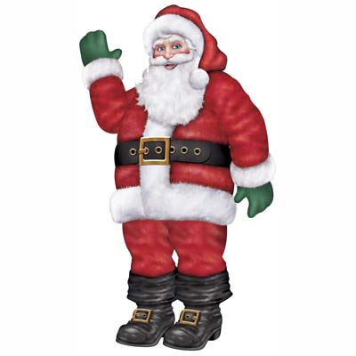 Jointed Santa 5' 6"