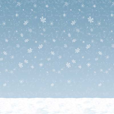 Winter Sky Backdrop 4' x 30' Winter Sky Backdrop 4' x 30'