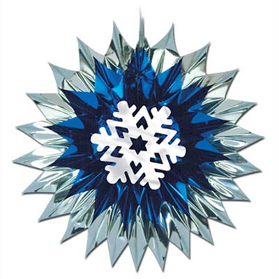Snowflake Fan-Burst 15" 