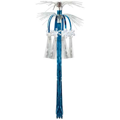 Snowflake Cascade Hanging Column 3'