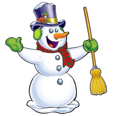 Jointed Snowman 28"