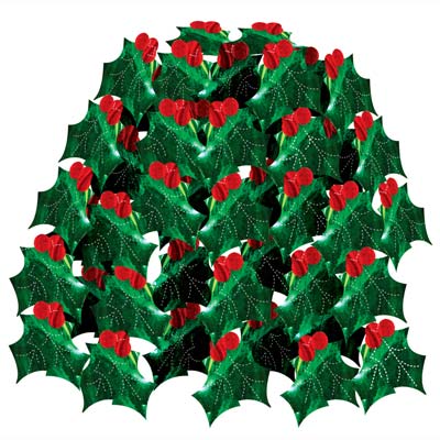 Holly & Berry Cascade 24"