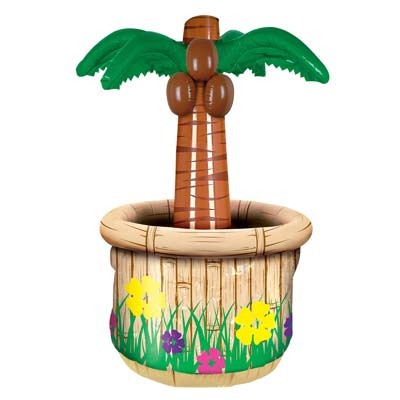 Inflatable Palm Tree Cooler 26"