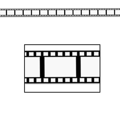 Filmstrip Poly Decorating Material 3" x 50'