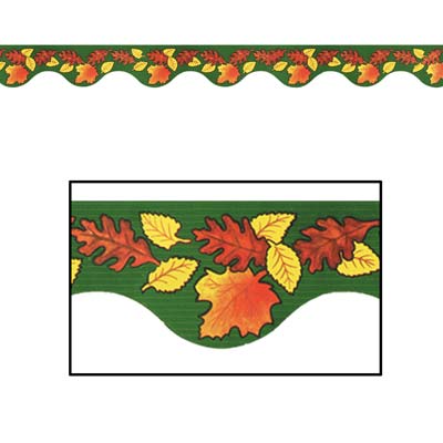 Autumn Border Trim 37' Total