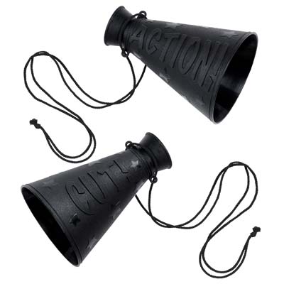 Action! Cut! Megaphone 6" Prop Action! Cut! Megaphone 6" Prop