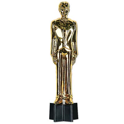 Awards Night Male Statuette 9" Awards Night Male Statuette 9"