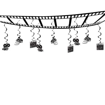 Movie Set Ceiling D�cor 12" x 12'