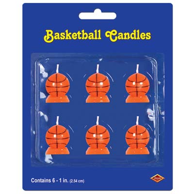 Basketball Candles 1¼" Basketball Candles 1¼"
