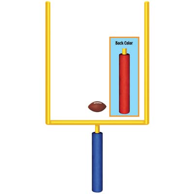 Jointed Goal Post 5' 1�" x 32�" Cardboard Cutout Prop