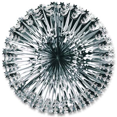 Deluxe Star Fan 24" Silver
