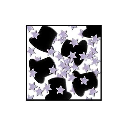 Top Hats & Mini Stars Fanci-Fetti Confetti Top Hats & Mini Stars Fanci-Fetti Confetti