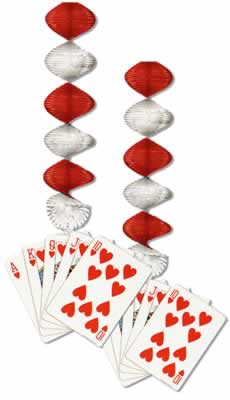 Casino Danglers 30" Casino Danglers 30"
