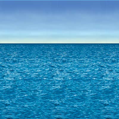 Ocean & Sky Backdrop 4' x 30' Ocean & Sky Backdrop 4' x 30'