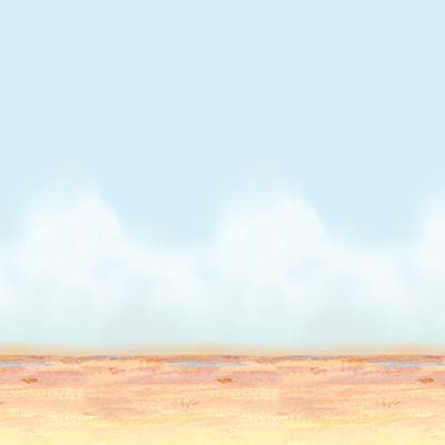 Desert Sky & Sand Backdrop 4' x 30' Desert Sky & Sand Backdrop 4' x 30'