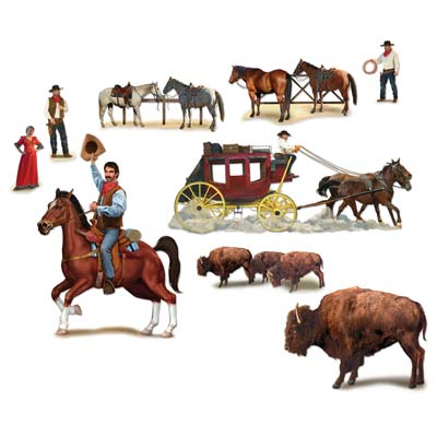 Wild West Character Props 13"-52" Wild West Character Props 13"-52"