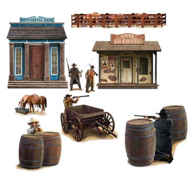 Wild West Shootout Props 12"-70"