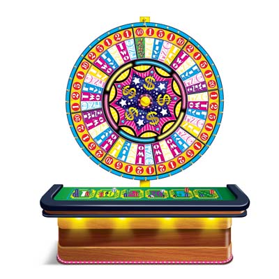 Wheel Of Fortune Casino Prop 4' 6" x 5' 3" Wheel Of Fortune Casino Prop 4' 6" x 5' 3"