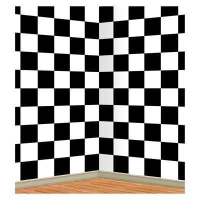 Checkered Backdrop 4' x 30' Checkered Backdrop 4' x 30'
