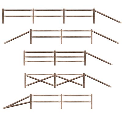 Split Rail Fence Vinyl Props Split Rail Fence Vinyl Props