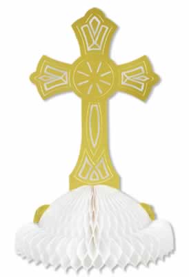 Cross Centerpiece 10" Cross Centerpiece 10"