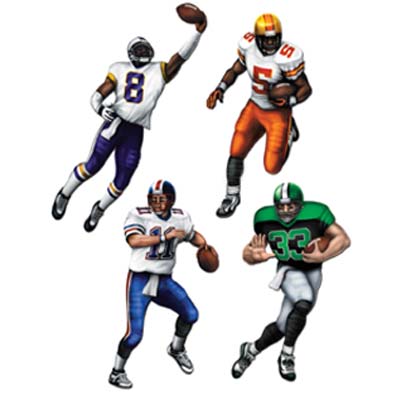 Football Cutouts 20" Football Cutouts 20"