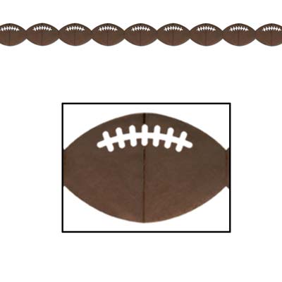 Football Garland 4" x 12' Football Garland 4" x 12'