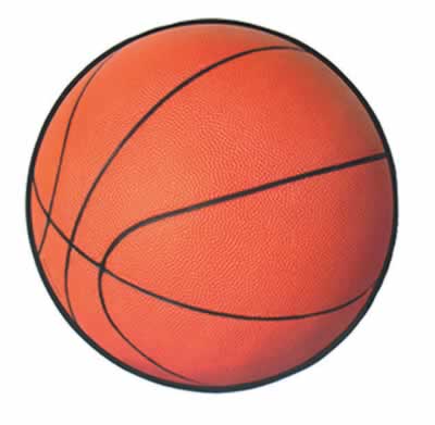 Basketball Cutout 13�" Cardboard cutout Prop