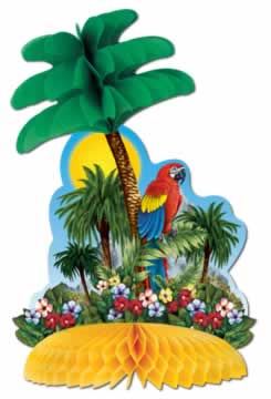 Tropical Island Centerpiece 12" Tropical Island Centerpiece 12"