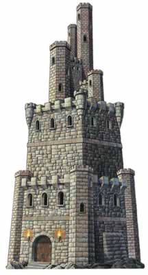 Jointed Castle Tower 4 Foot
