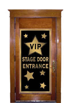 VIP Stage Door Entrance Door Cover 30" x 5'