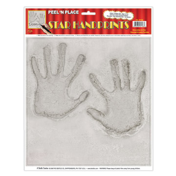 Star Handprints Peel 'N Place Star Handprints Peel 'N Place