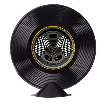 Plastic Racing Tire Centerpiece 9" Plastic Racing Tire Centerpiece 9"